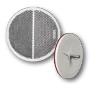 Светоотражатель  D=80 БЕЛЫЙ DOB-39A B