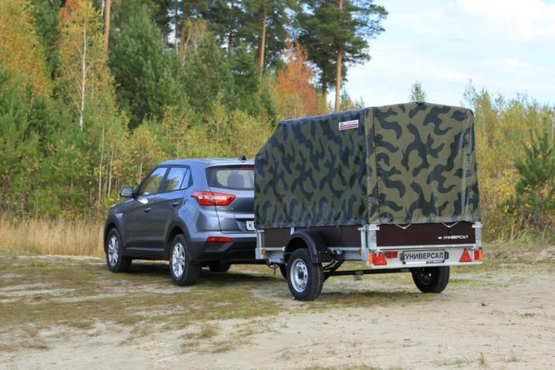 Виды легковых прицепов 