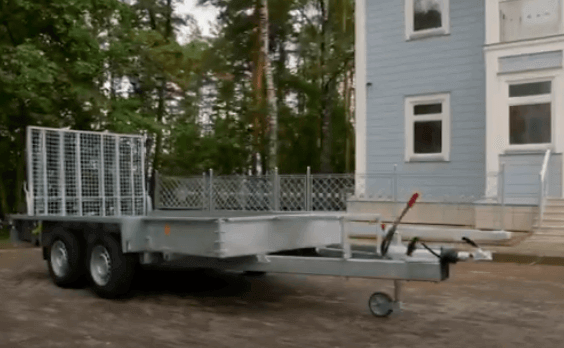 Прицеп МЗСА 8421 для перевозки спецтехники
