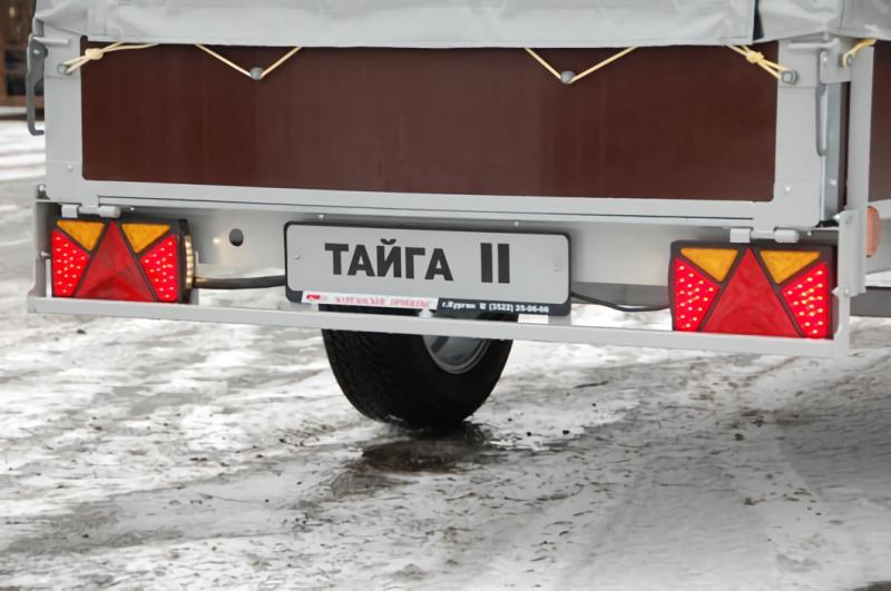 Обязательные световые приборы на прицеп  