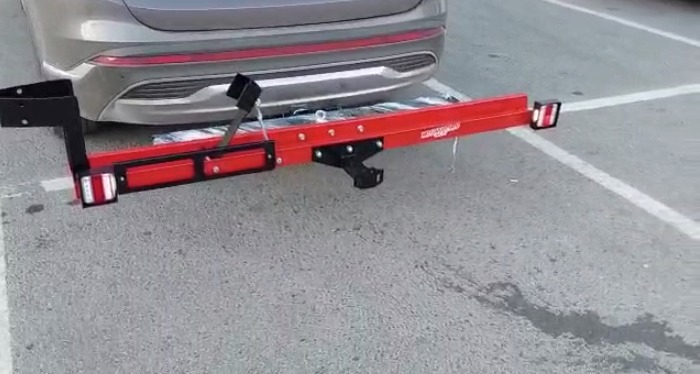 Крепление мотоцикла 