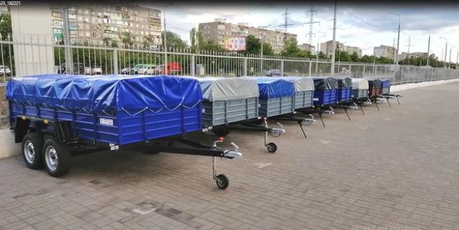 Наши прицепы перевезут любой груз 