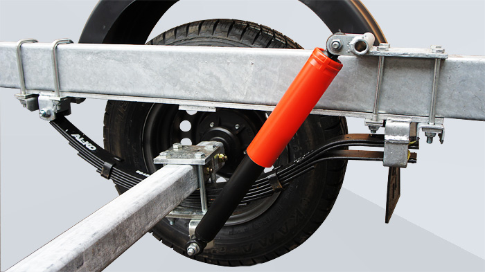 Подвеска на прицепе  