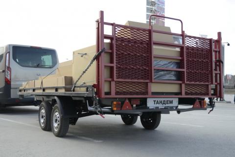 Эксплуатация прицепа Тандем 