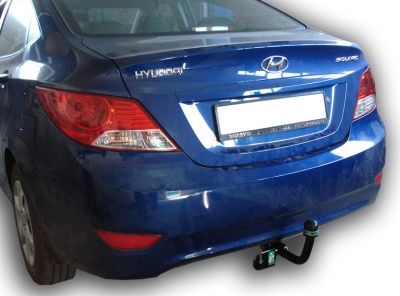 Фаркоп для HYUNDAI SOLARIS (СЕДАН/ХЕТЧБЕК) 2010 - 2017г.в.