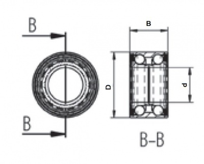Подшипник KNOTT D=72